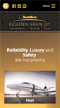 Mobile Screenshot of goldenstatejet.com